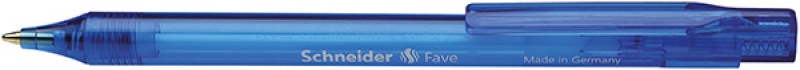 81489-23814-dlugopis_automatyczny_schneider_fave_m_niebies-800w Długopis automatyczny SCHNEIDER Fave, M, niebieski (opakowanie 50 szt.) - obrazek 1
