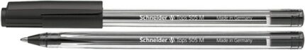 Długopis SCHNEIDER Tops 505, M, czarny (opakowanie 50 szt.)