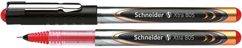 81593-23933-pioro_kulkowe_schneider_xtra_805_0_5_mm_czerwo-800w Pióro kulkowe SCHNEIDER Xtra 805, 0,5 mm, czerwony (opakowanie 10 szt.) - obrazek 1