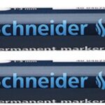 Marker permanentny SCHNEIDER Maxx 230, okrągły, 1-3mm, niebieski (opakowanie 10 szt.)