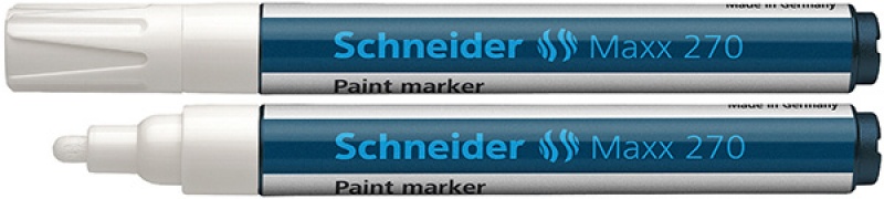 81757-24096-marker_olejowy_schneider_maxx_270_okragly_1_3_-800w Marker olejowy SCHNEIDER Maxx 270, okrągły, 1-3mm, biały - obrazek 1