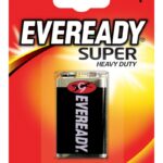 Bateria EVEREADY Super Heavy Duty, E, 6F22,9V