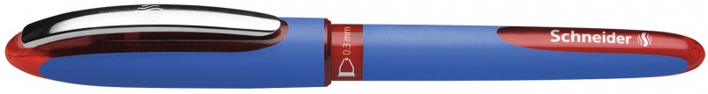 83051-24856-pioro_kulkowe_schneider_one_hybrid_c_0_3_mm_cz-800w Pióro kulkowe SCHNEIDER One Hybrid C, 0,3 mm, czerwony (opakowanie 10 szt.) - obrazek 1