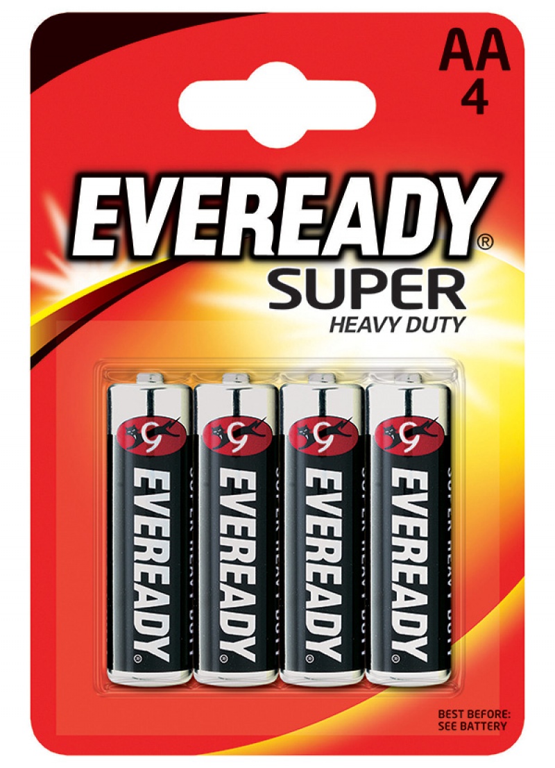 83131-24892-bateria_eveready_super_heavy_duty_aa_r6_1_5v_4-800w Bateria EVEREADY Super Heavy Duty, AA, R6, 1,5V, 4szt. - obrazek 1