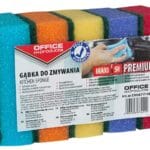 Gąbka do zmywania OFFICE PRODUCTS Maxi Premium, 5szt., mix kolorów