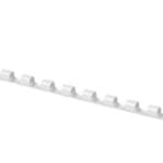 Grzbiety do bindowania OFFICE PRODUCTS, A4, 6mm (25 kartek), 100 szt., białe