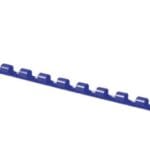 Grzbiety do bindowania OFFICE PRODUCTS, A4, 6mm (25 kartek), 100 szt., niebieskie