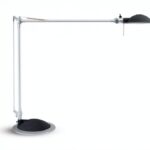 Lampka LED na biurko MAULbusiness, 11W, srebrno-czarna