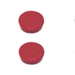 Magnesy BI-OFFICE, okrągłe, średnica 30mm, 10szt., mix kolorów