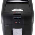Niszczarka automatyczna REXEL Auto+ 100M EU, mikro ścinki, P-5, 100 kart., 26l, karty kredytowe, czarna