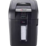 Niszczarka automatyczna REXEL Auto+ 500M, konfetti, P-5, 500 kart., 80l, karty kredytowe/CD, czarna