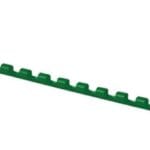 Grzbiety do bindowania OFFICE PRODUCTS, A4, 6mm (25 kartek), 100 szt.,zielone