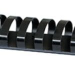 Grzbiety do bindowania OFFICE PRODUCTS, A4, 45mm (440 kartek), 50 szt., czarne