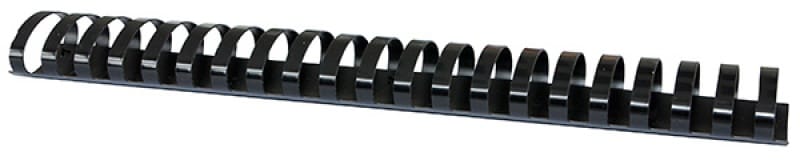 Grzbiety do bindowania OFFICE PRODUCTS, A4, 45mm (440 kartek), 50 szt., czarne - obrazek 1
