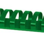 Grzbiety do bindowania OFFICE PRODUCTS, A4, 45mm (440 kartek), 50 szt., zielone