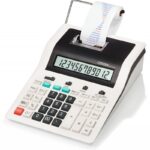 Kalkulator drukujący CITIZEN CX-123N, 12-cyfrowy, 267x202mm, czarno-biały